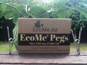 EcoMe NZ: Stainless Steel Clothes Pegs