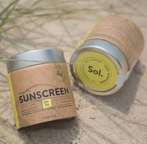 Products: SOL Mineral Sun Screen