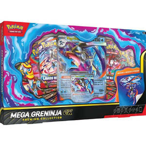 New: Pokémon TCG: Mega Greninja ex Premium Collection