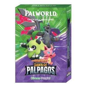 Palworld Trial Deck TD02 Dawn of Palpagos – Green/Purple