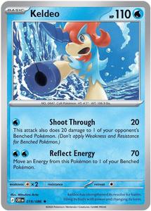 Pokémon Keldeo 019/086 Rare Holo – Chaos Rising NM