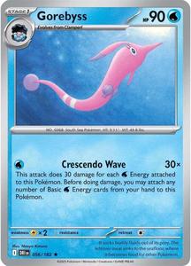 Pokémon Gorebyss 056/182 Rare Holo – Destined Rivals NM