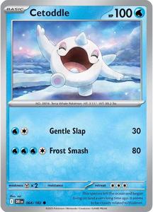 Pokémon Cetoddle 064/182 Common Reverse Holo – Destined Rivals NM