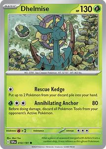 Pokémon Dhelmise 010/191 Common Reverse Holo – Surging Sparks NM