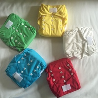 5 pack velcro dinky nappies