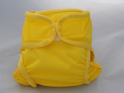 Nappy Covers: Yellow nappy covers ecobots