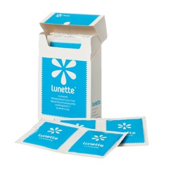 Women's: Lunette disinfecting wipes