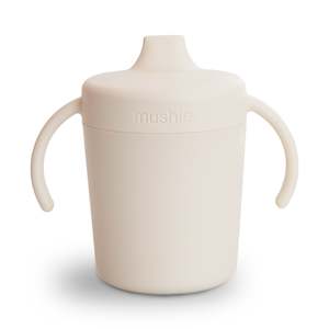 Cups: Trainer Sippy Cup with Handle - Ivory
