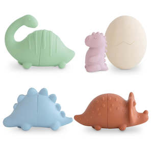 Dino Mould Free Bath Play Set - 4 Pack