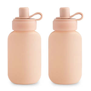 Silicone Puree Pouch 2-Pack - Blush