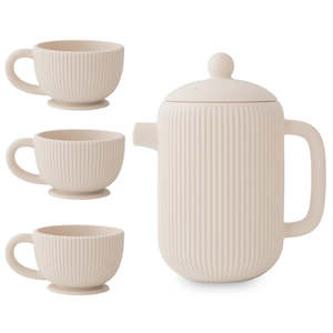 Stacking Cups: Silicone Tea Play Set - Shifting Sand