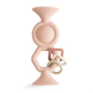 Stacking Cups: HexaPop Suction Toy - Blush