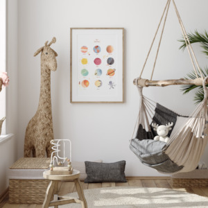 Mushie Planet Poster