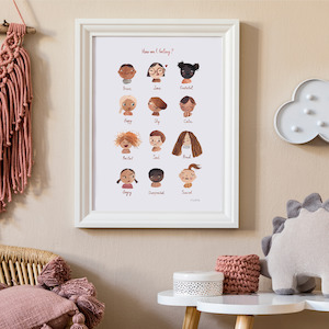 Mushie Feelings Poster