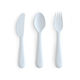 Cutlery set (Knife Fork Spoon) - Powder Blue