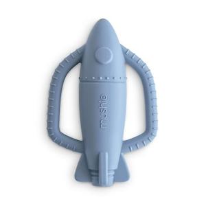 Mushie Teethers: Mushie Rocket Rattle Teether - Tradewinds