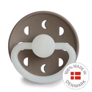 Moon Phase Silicone Pacifier (Portobello Night)