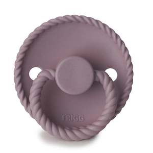 Rope Silicone Pacifier (Twilight Mauve)