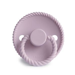 Rope Silicone Pacifier (Soft Lilac)