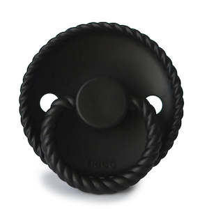 Rope Silicone Pacifier (Jet Black)