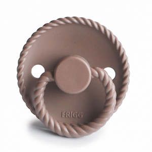 Rope Silicone Pacifier (Sepia)