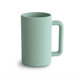 Mushie: Mushie Bath Rinse Cup - Cambridge Blue