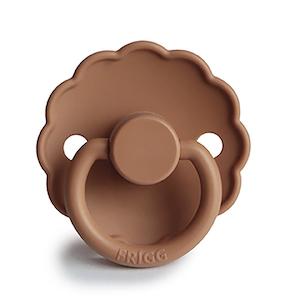 Daisy Latex Pacifier (Peach Bronze)