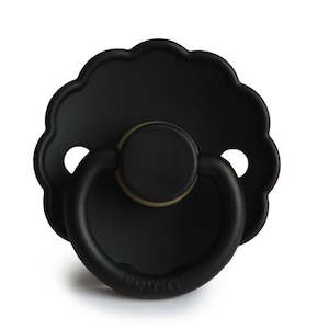Daisy Latex Pacifier (Jet Black)