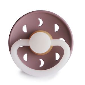 Moon Phase Latex Pacifier (Twilight Mauve Night)