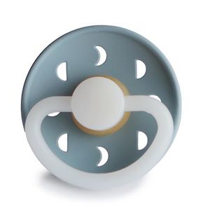 Moon Phase Latex Pacifier (Stone Blue Night)
