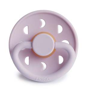 Moon Phase Latex Pacifier (Soft Lilac)