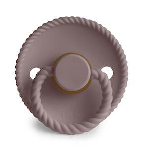 Rope Latex Pacifier (Twilight Mauve)