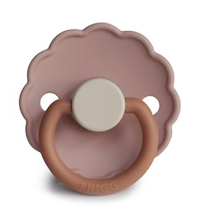 Daisy Silicone Pacifier (Biscuit)