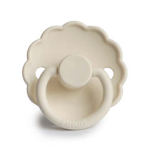 Daisy Silicone Pacifier (Cream)