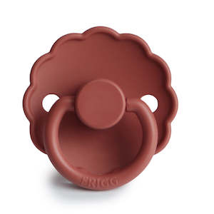 Daisy Silicone Pacifier (Baked Clay)