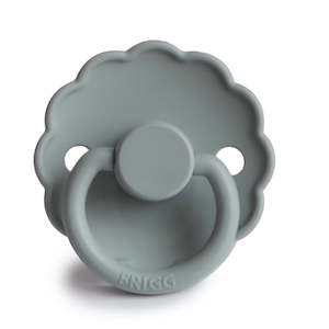 Daisy Silicone Pacifier (French Grey)