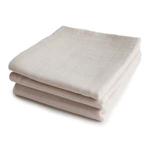 Muslin Cloths: Muslin Cloth 3-pack Fog