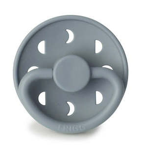 Moon Phase Silicone Pacifier (Stone Blue)