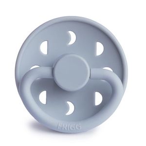 Moon Phase Silicone Pacifier (Powder Blue)