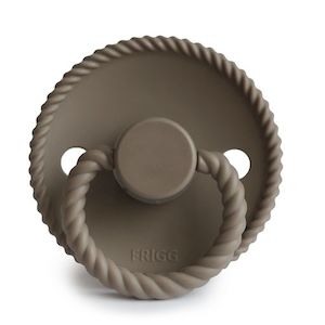 Rope Silicone Pacifier (Portobello)