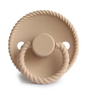 Rope Silicone Pacifier (Croissant)