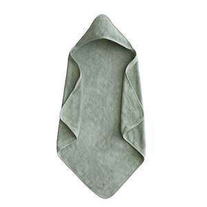 Bath Care: Hooded Towel Moss