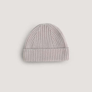 Chunky Knit Beanie Beige