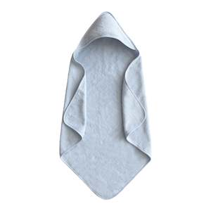 Bath Mitts Hooded Towels: Hooded Towel Baby Blue