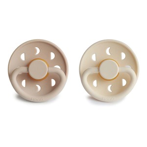 Moon Phase Latex Pacifier Cream / Croissant