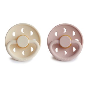 Moon Phase Latex Pacifier Blush / Cream