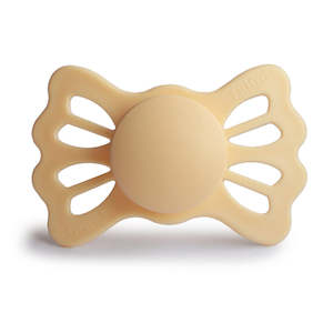Anatomical Butterfly Silicone Pacifier (Pale Daffodil)