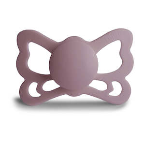 Anatomical Butterfly Silicone Pacifier (Twilight Mauve)