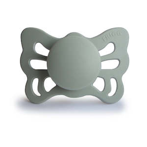 Anatomical Butterfly Silicone Pacifier (Sage)