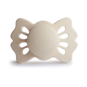 Symmetrical Lucky Silicone Pacifier (Cream)